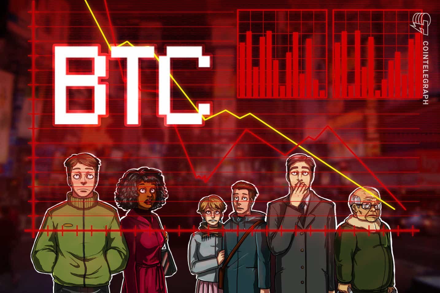 Bitcoin fällt auf Einmonatstief: Rückgang um 6 Prozent auf 56.600 US-Dollar