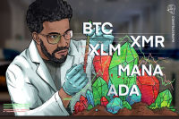  Las 5 principales criptomonedas a observar esta semana:: BTC, ADA, XLM, XMR, MANA 