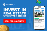 Crypto Meets Real Estate: Buy Property in Seconds on Metropolys NFT Marketplace