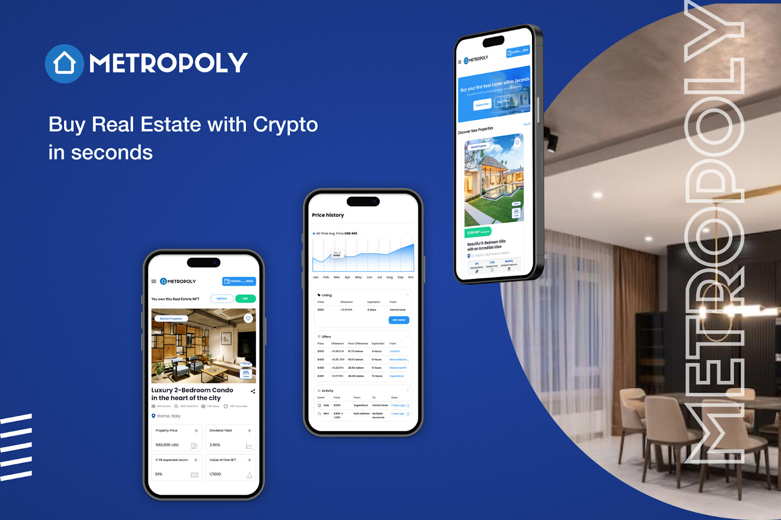 Pourquoi Metropoly est-il prêt à surpasser Propy et LAToken après une prévente explosive ?