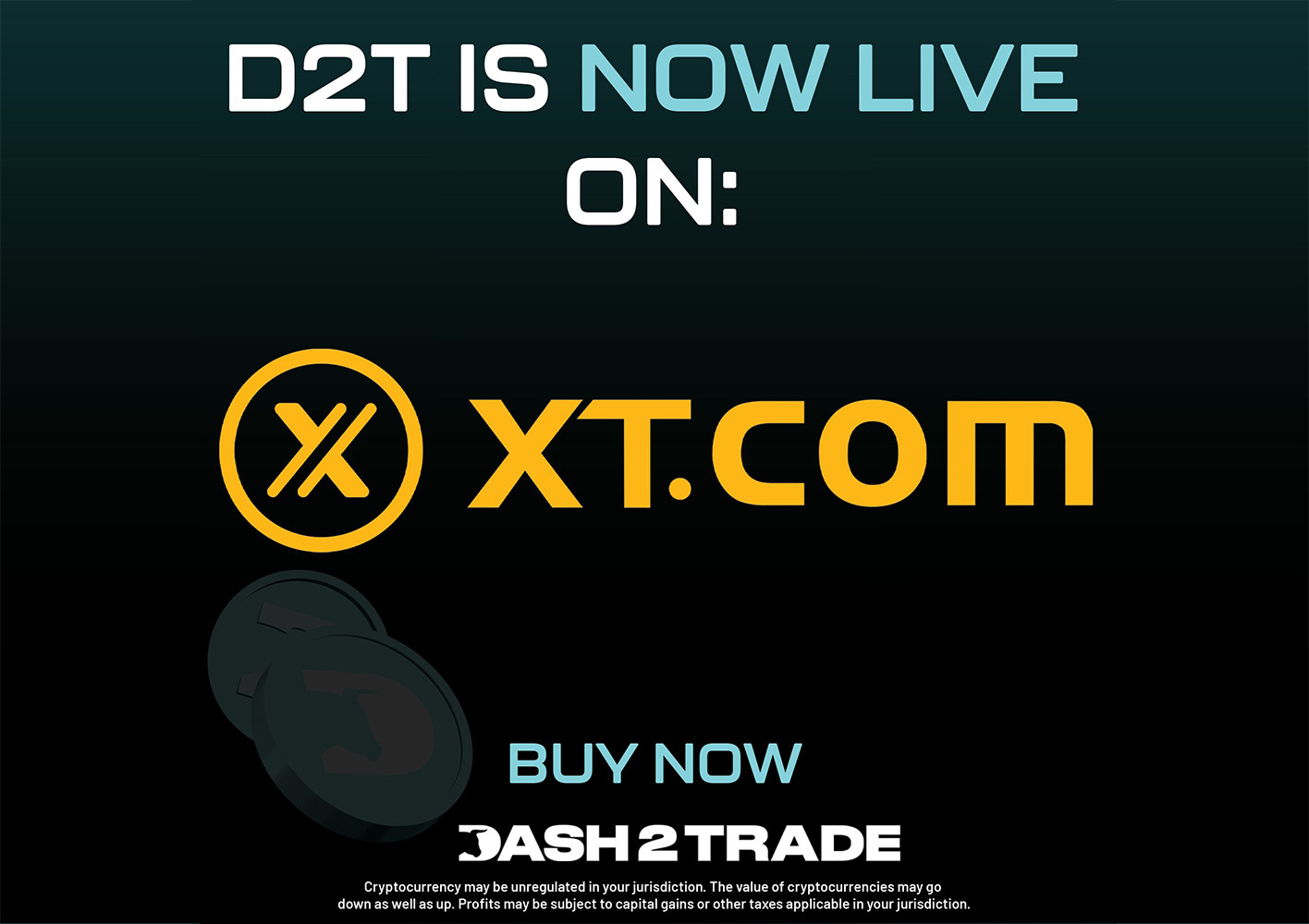 Dash 2 Trade : 2 nouveaux listings et lancement du tableau de bord dans 35 jours