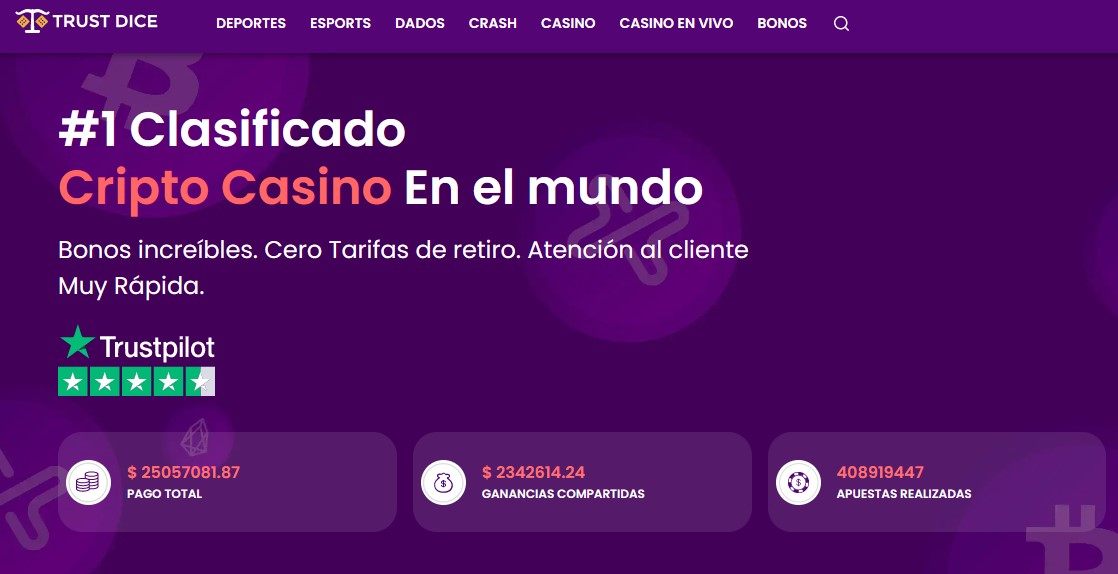 Bitcoin gratis TrustDice: análisis y opiniones de este casino