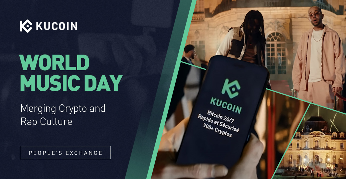Fête de la Musique : KuCoin et le Rappeur Français Naps Réunissent les Crypto-Monnaies et la Culture Rap avec une Chanson Virale