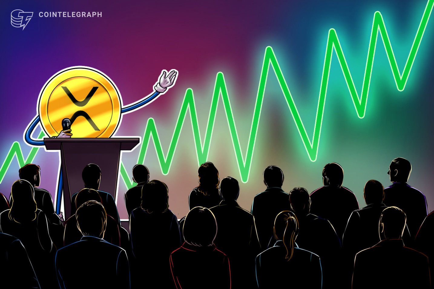 リップルの一部勝訴を受け　XRPは時価総額第4位の仮想通貨に上昇