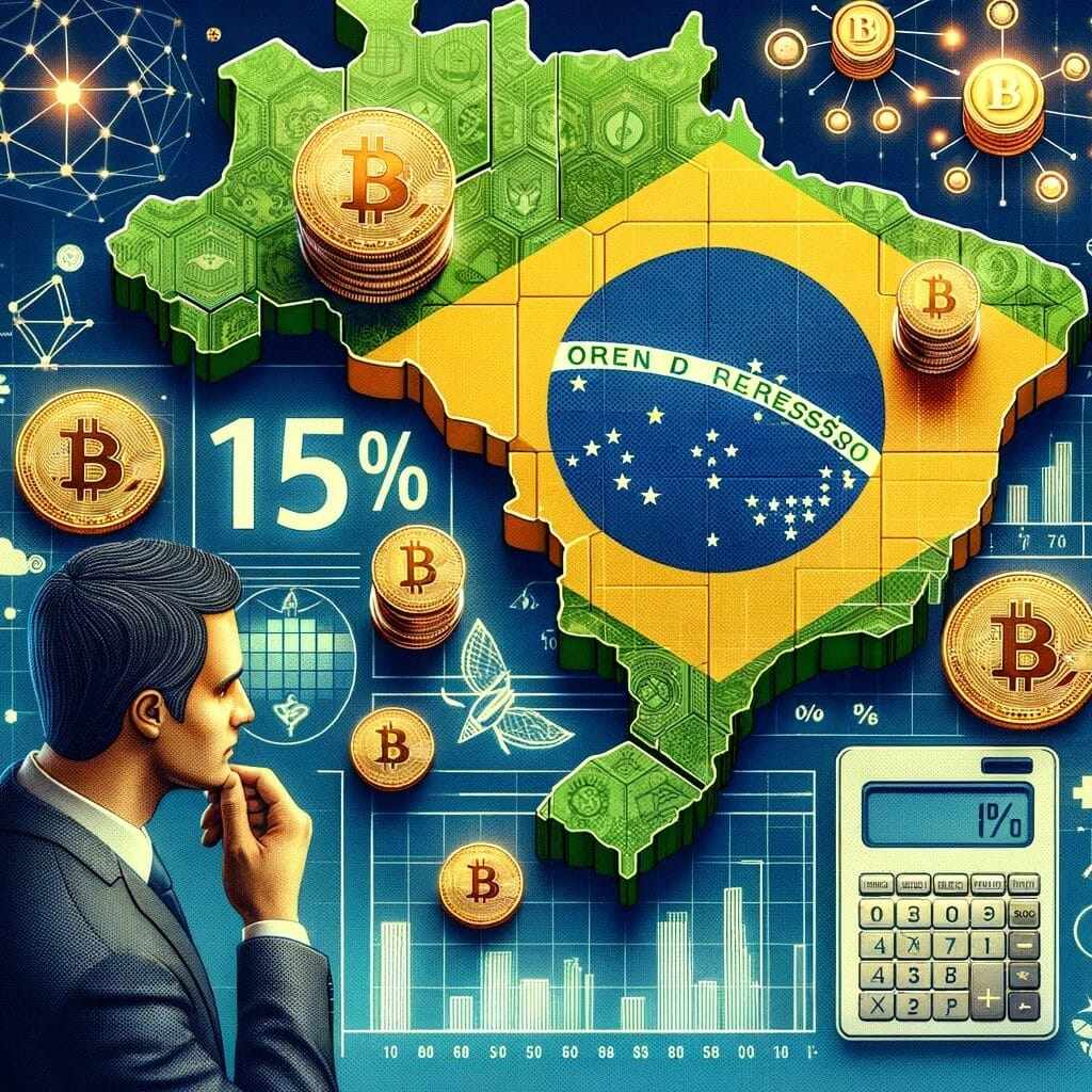 Brasil anuncia un impuesto del 15% sobre las ganancias criptográficas en el extranjero